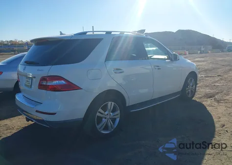 2013 Mercedes-Benz Ml 350 4Matic из США, поврежденный, VIN 4JGDA5HB2DA201461